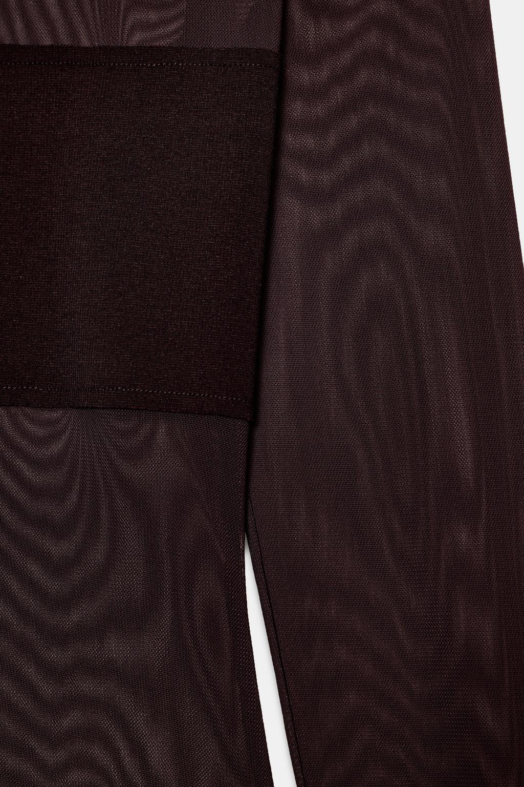 БОДИ С КОМБИНИРОВАННЫМ ТЮЛЕМ