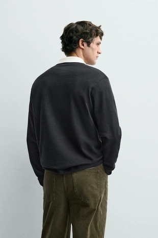 Поло в контрастную полоску- Заказать в России