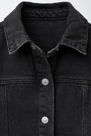 Джинсовое платье с разрезами- Заказать в России