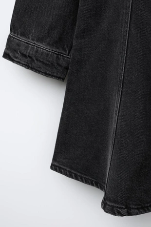 Джинсовое платье с разрезами- Заказать в России