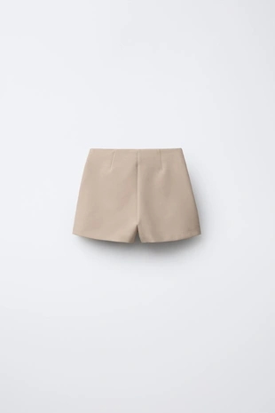 Юбка-шорты с разрезом