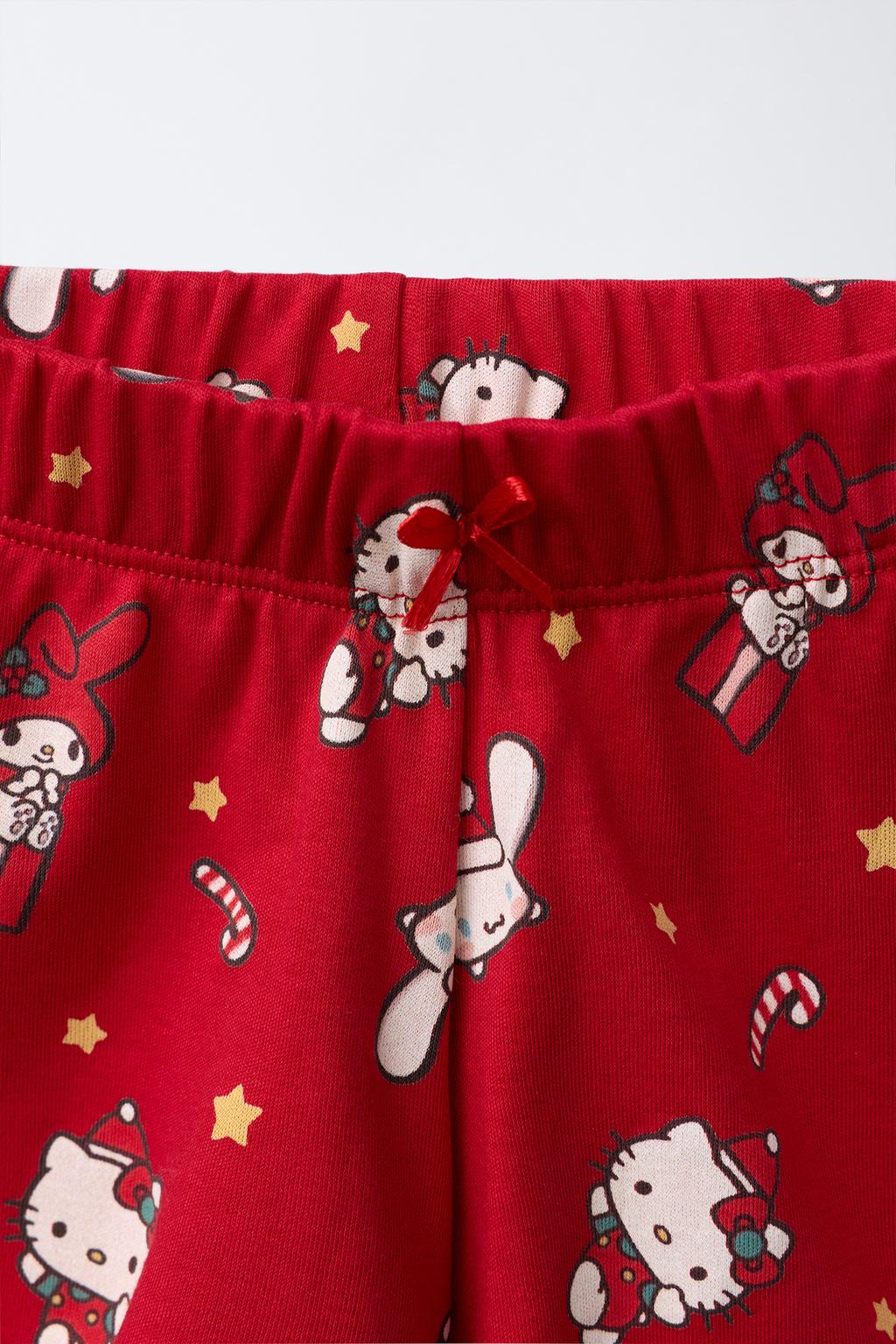 2-6 ЛЕТ/ПИЖАМА С ПРИНТОМ HELLO KITTY AND FRIENDS © SANRIO