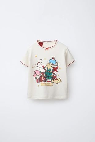 2-6 лет/пижама с принтом HELLO KITTY AND FRIENDS © SANRIO- Заказать в России