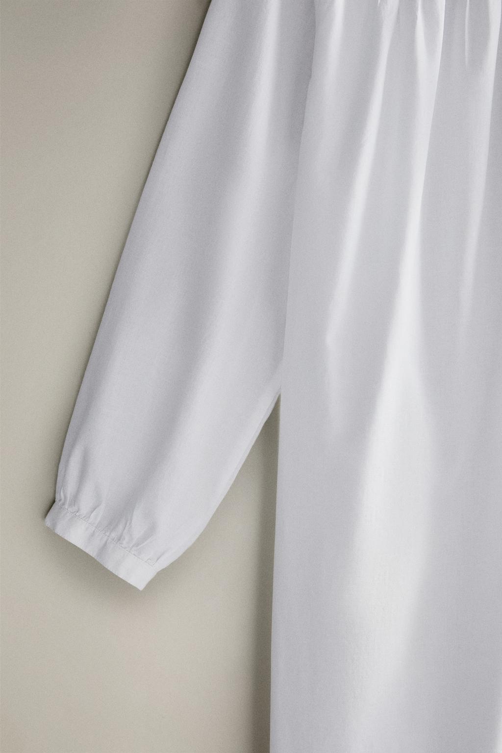 Ночная сорочка с длинным рукавом