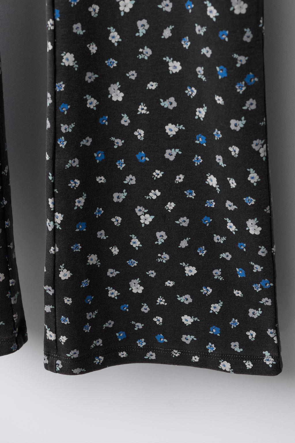 6-14 ЛЕТ/ПИЖАМА С ТЕКСТОМ И ЦВЕТОЧНЫМ ПРИНТОМ