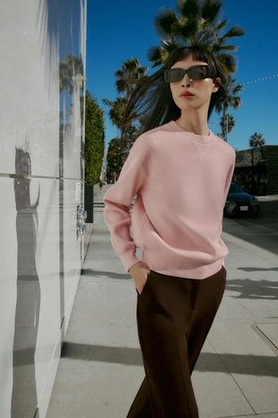 Однотонный свитер- Заказать в России