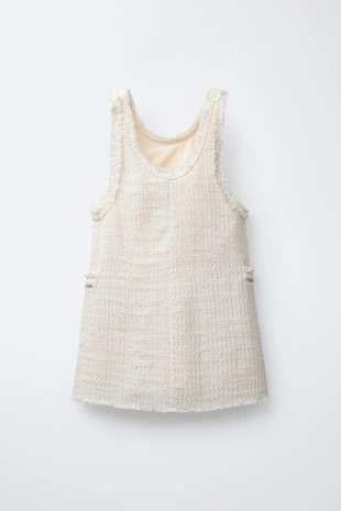 Сарафан с рельефным узором и блестками- Заказать в России