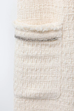 Сарафан с рельефным узором и блестками- Заказать в России