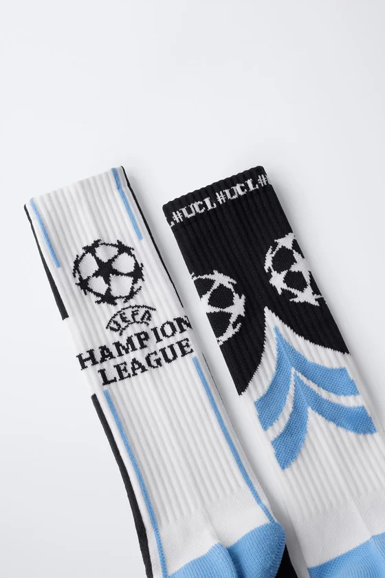 Набор из 2-х длинных носков uefa champions league ®