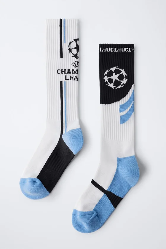Набор из 2-х длинных носков uefa champions league ®