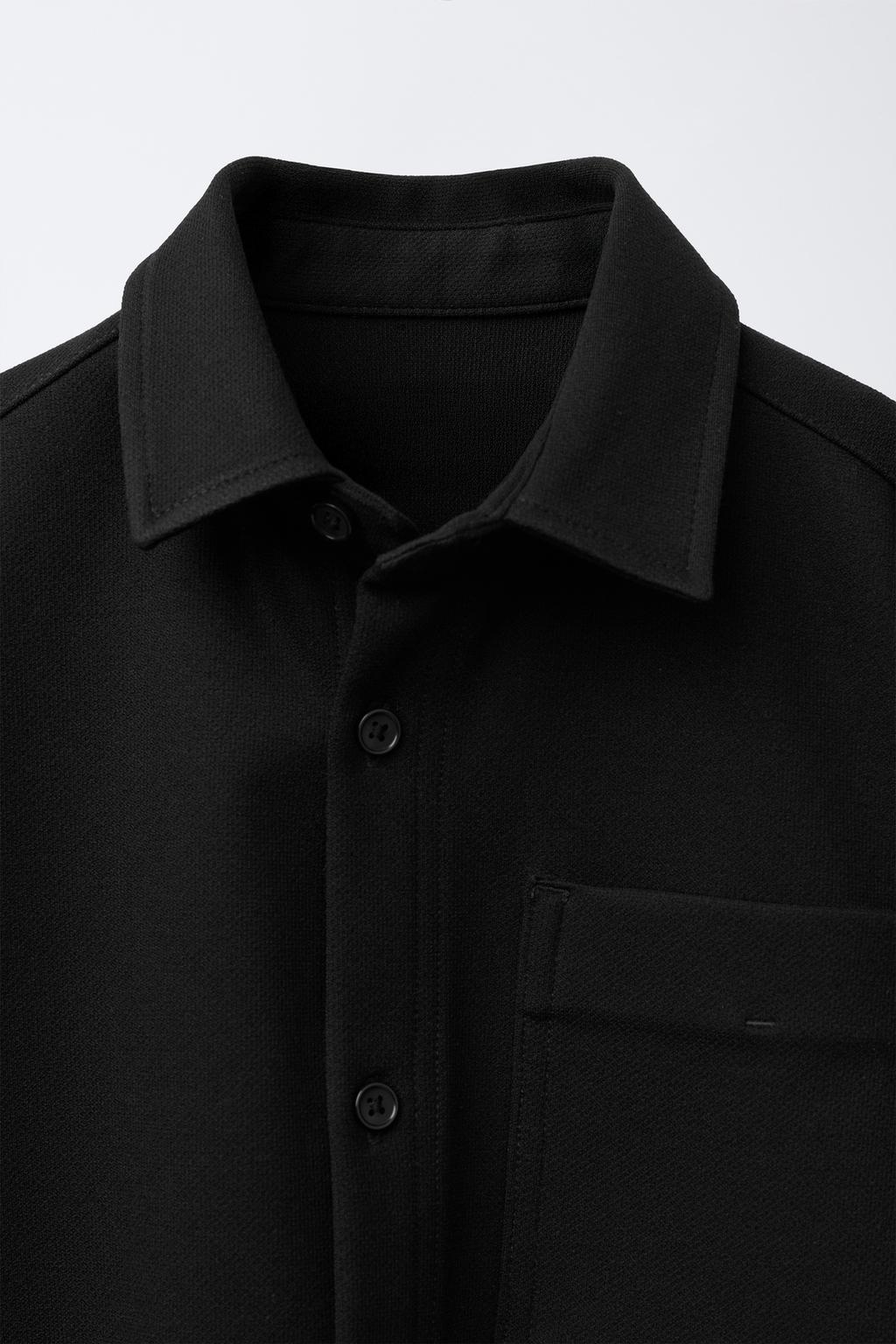 БАЗОВАЯ КУРТКА-РУБАШКА С КАРМАНОМ