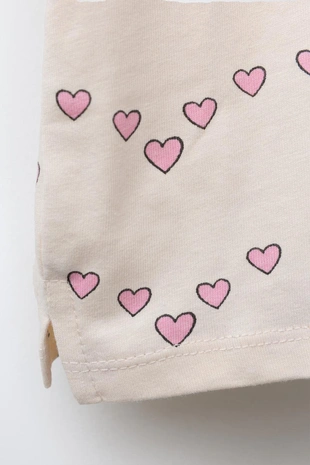 Футболка с надписью и принтом