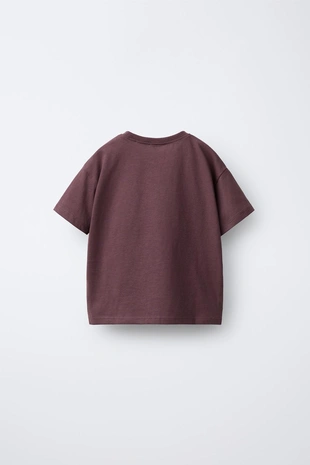 Футболка с текстовым принтом и блёстками- Заказать в России