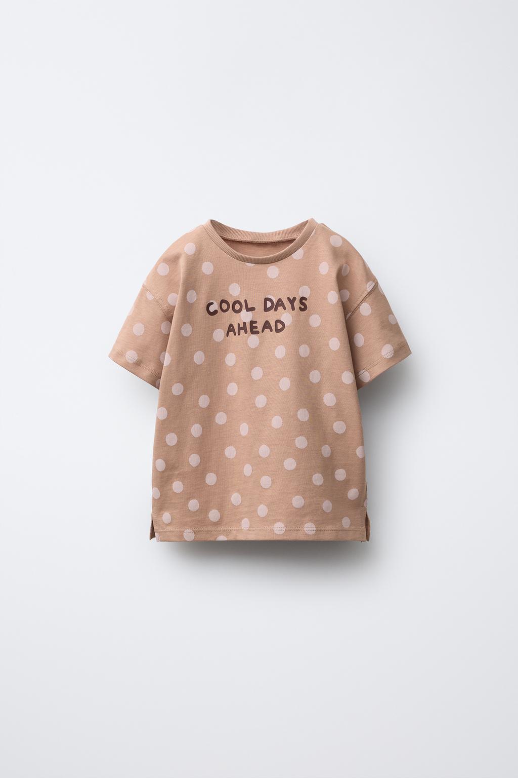 ФУТБОЛКА С НАДПИСЬЮ И ПРИНТОМ