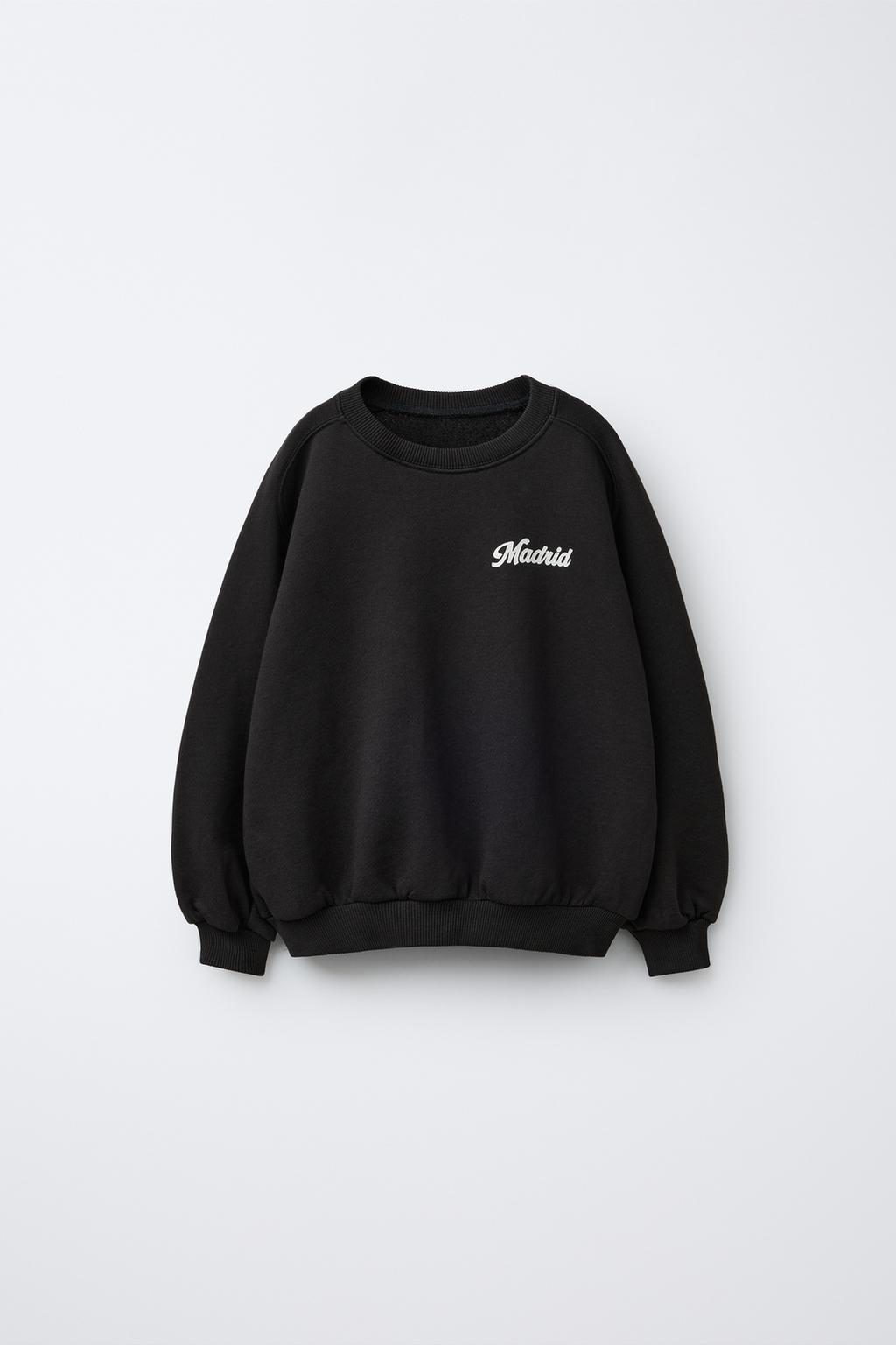 ТОЛСТОВКА С ПРИНТОМ «ГОРОД МАДРИД»