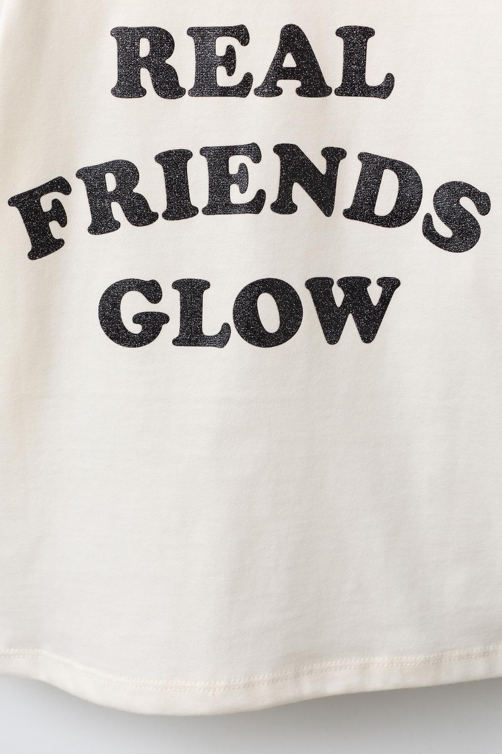 ЛОНГСЛИВ С БЛЕСТЯЩИМ ПРИНТОМ