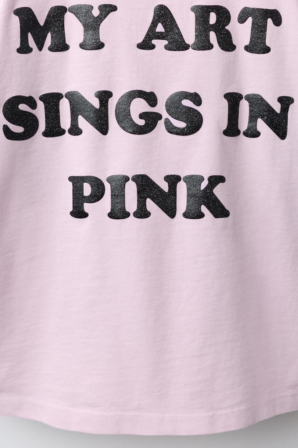 ЛОНГСЛИВ С БЛЕСТЯЩИМ ПРИНТОМ