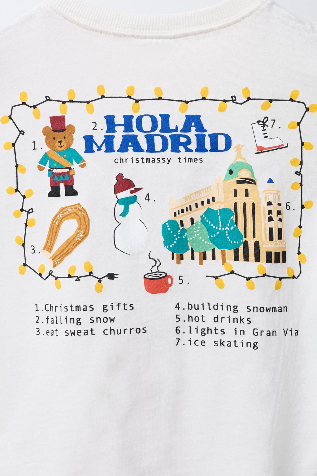 ЛОНГСЛИВ С НАДПИСЬЮ «МАДРИД»