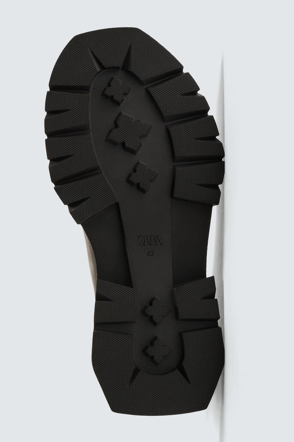 БОТИНКИ ЧЕЛСИ НА ОБЪЕМНОЙ ПОДОШВЕ С ЭФФЕКТОМ ПОТЕРТОСТИ