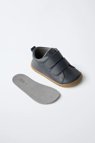 Кожаные ботинки без каблука- Заказать в России