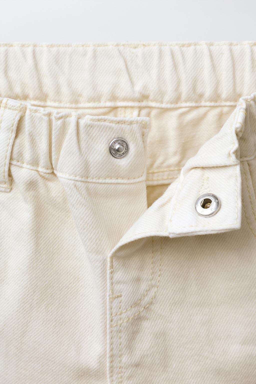 БРЮКИ-КЮЛОТЫ ИЗ САРЖИ С ВЫШИВКОЙ «МИННИ МАУС» © DISNEY