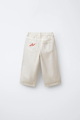 Брюки-кюлоты из саржи с вышивкой «минни маус» © DISNEY- Заказать в России