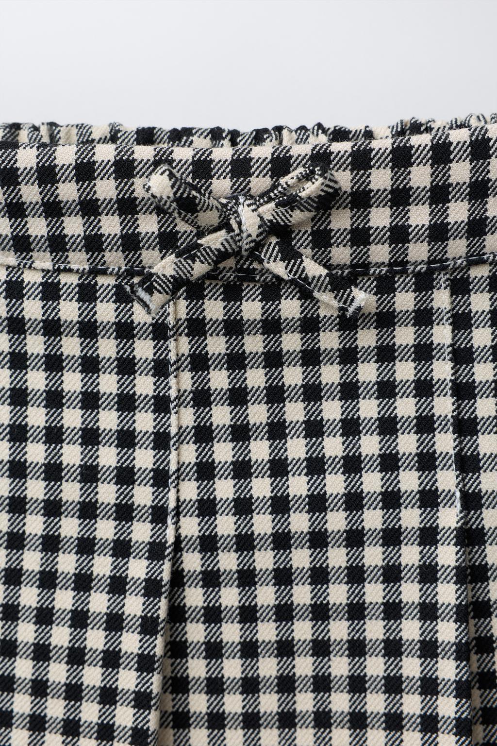 ЮБКА-ШОРТЫ В КЛЕТКУ