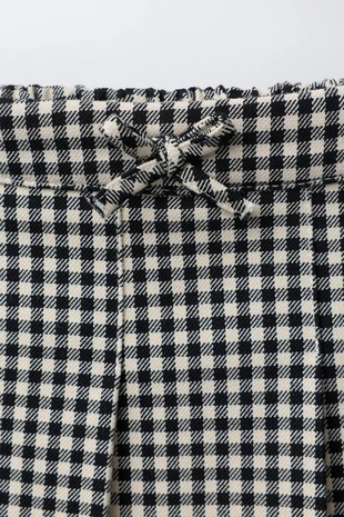 Юбка-шорты в клетку- Заказать в России