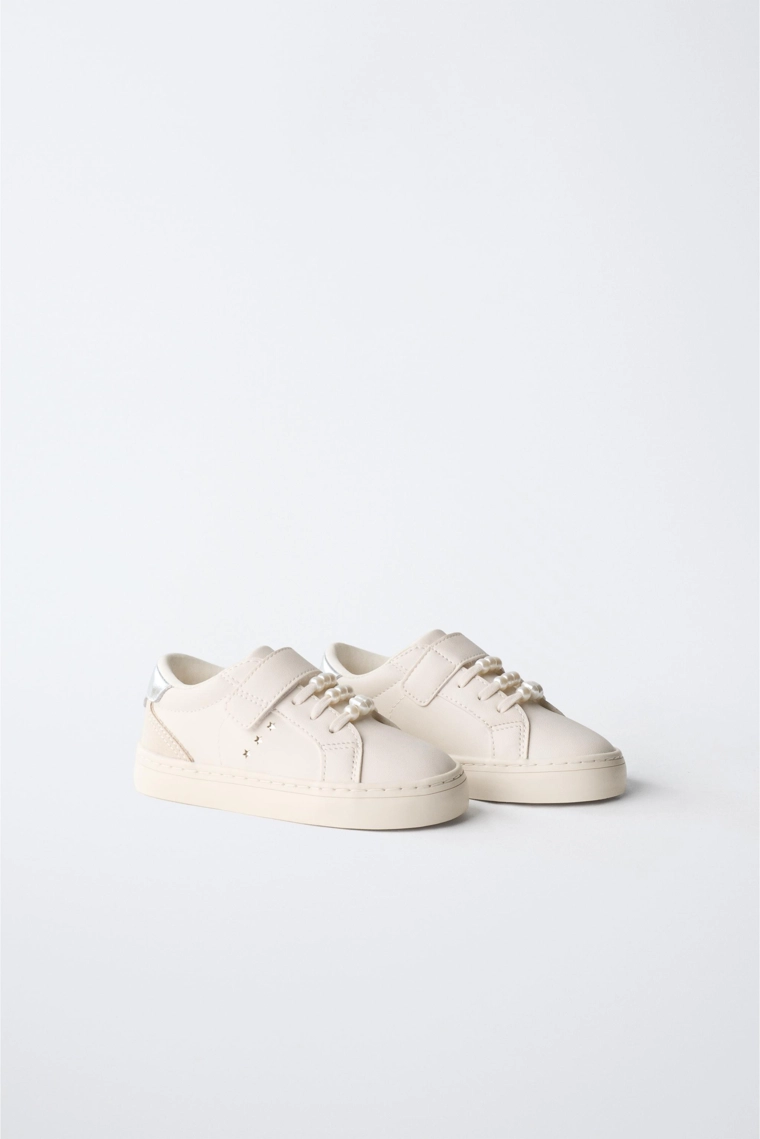 Кеды с жемчужинами