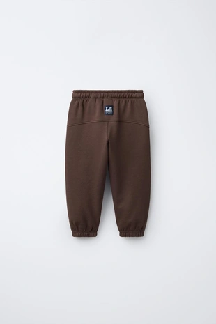 Брюки-джоггеры с вышивкой «цифра и животное»- Заказать в России