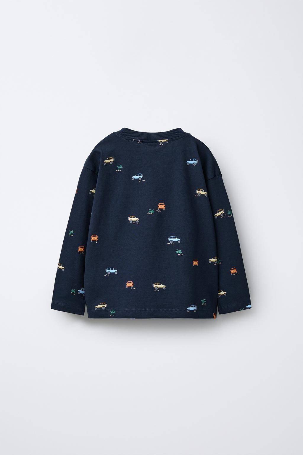 ФУТБОЛКА С ПРИНТОМ «МАШИНЫ»