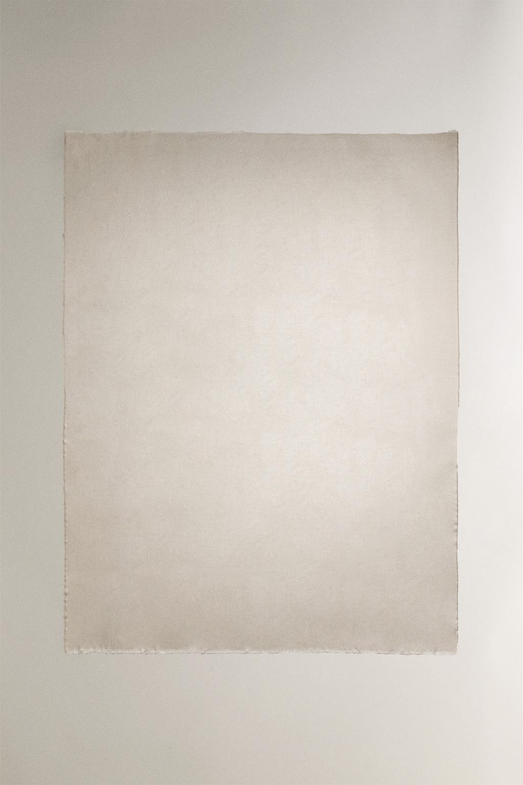 Легкое плед с бахромой