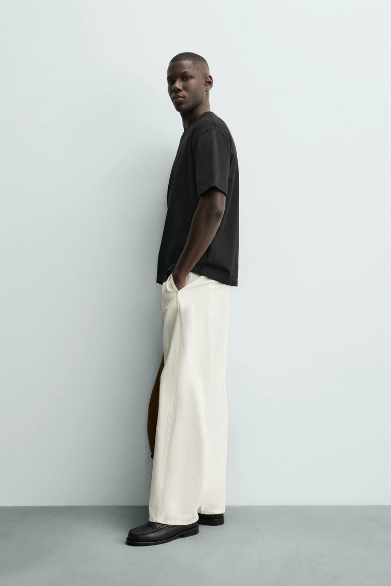 Базовая футболка утяжеленного плотного трикотажа