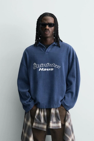 Поло с вышивкой- Заказать в России