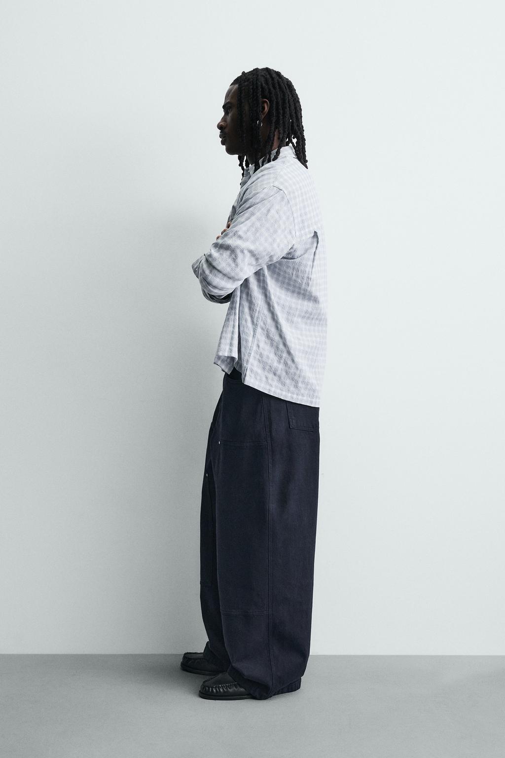 БРЮКИ КАРГО С ЗАКЛЕПКАМИ