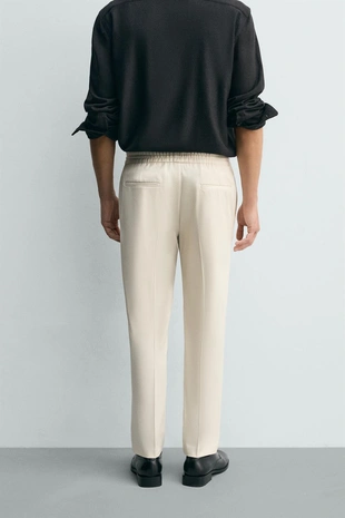 Брюки-джоггеры комфортной посадки- Заказать в России