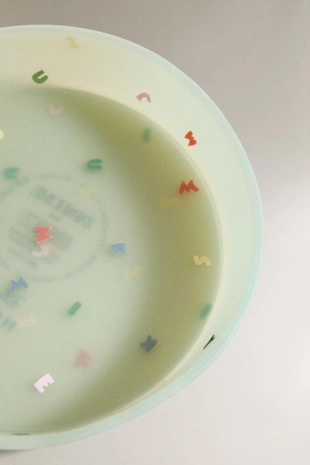 Multicoloured | 7607/202/999 - Zara Детская тарелка из силикона с микки и минни ©DISNEY