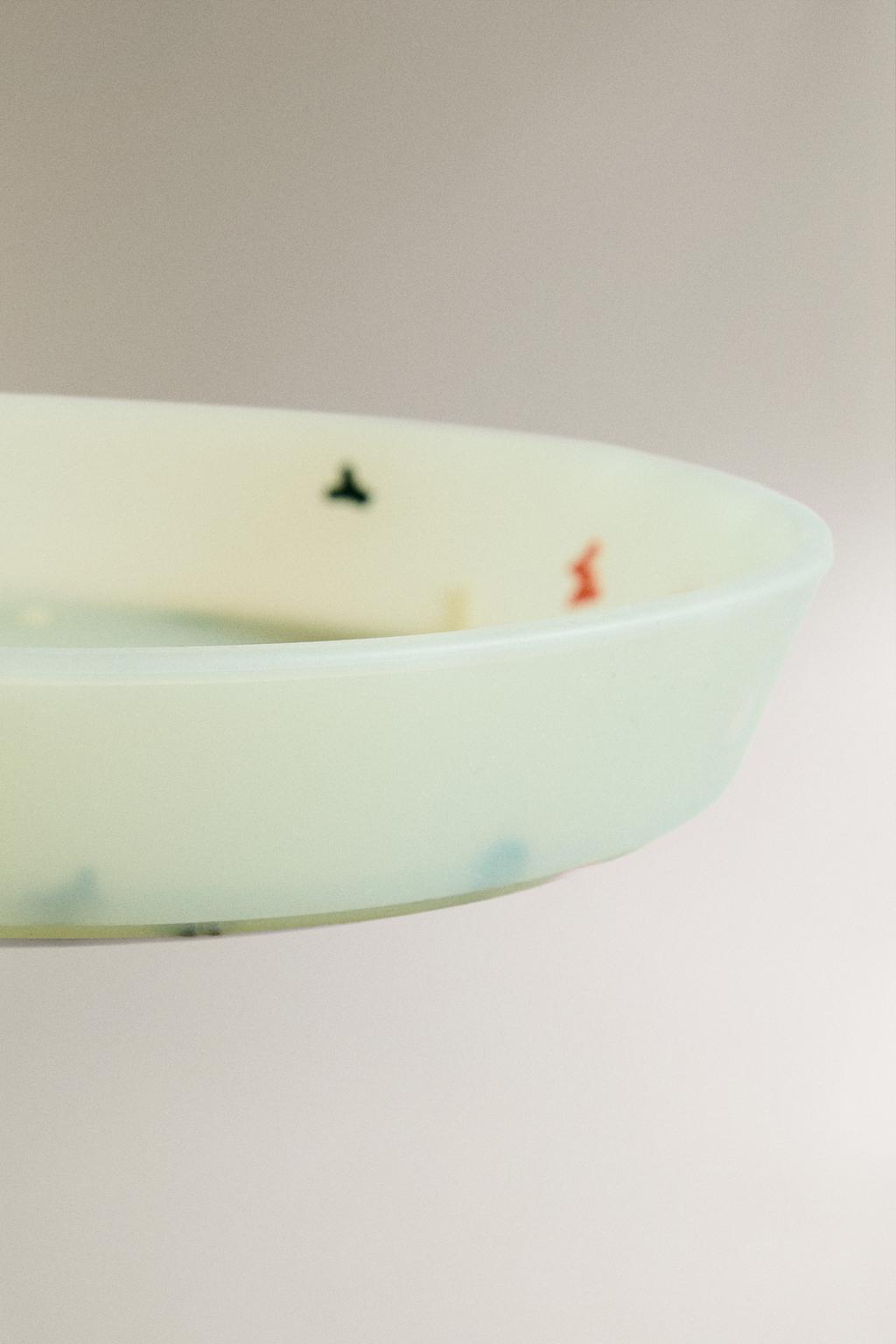 Детская тарелка из силикона с микки и минни ©disney