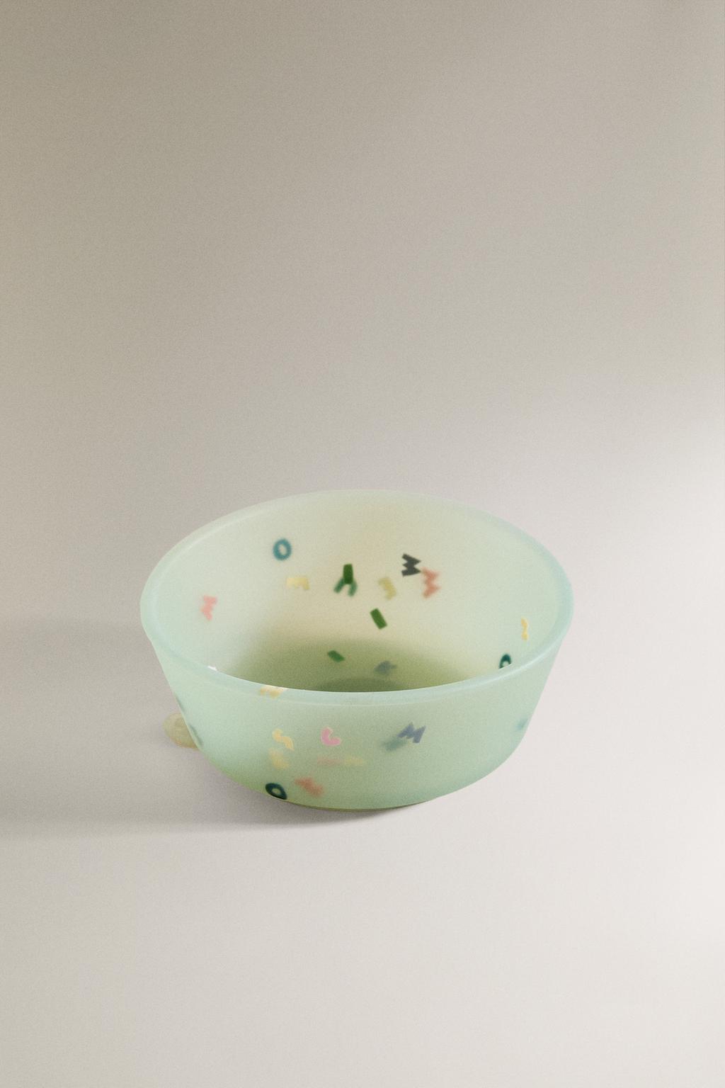 Детская миска из силикона с микки и минни ©disney