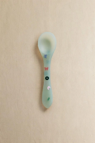 Детская силиконовая ложка с микки и минни ©DISNEY- Заказать в России
