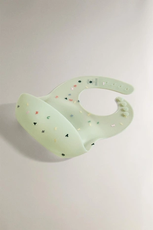 Купить Zara Силиконовый слюнявчик MICKEY & MINNIE ©DISNEY