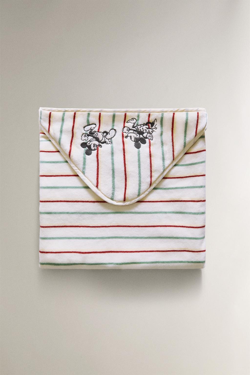 Худи из велюра с микки и минни ©disney