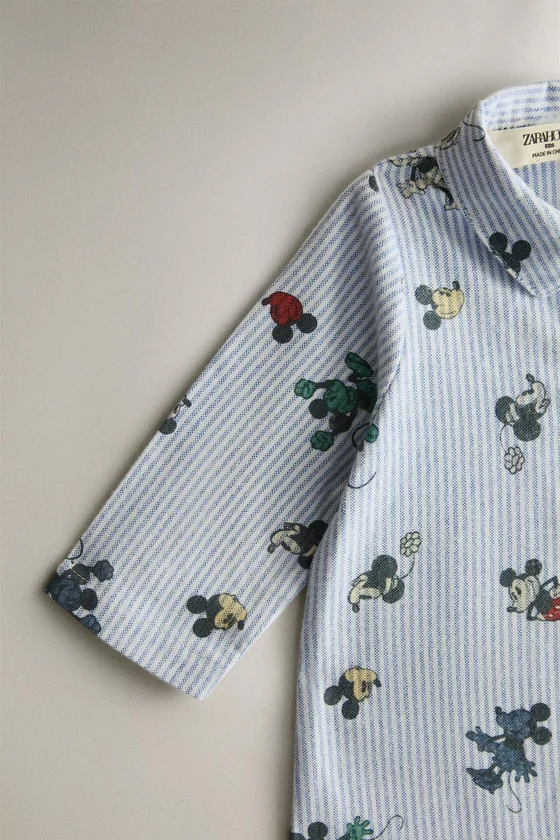 Ромпер для младенцев mickey & minnie ©disney из фланели