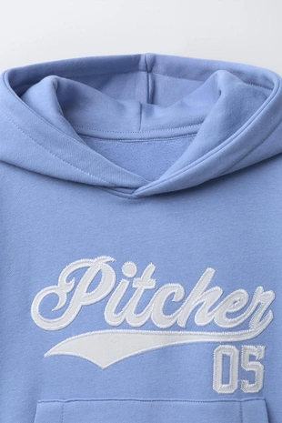 Худи для пробежек с вышивкой- Заказать в России