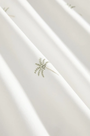 Покрывало с яркими макраме и вышитыми пальмами- Заказать в России