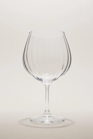 Бокал для вина с поднятым кристаллическим узором- Заказать в России