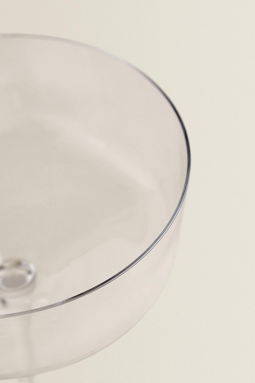 Фужер для игристого вина из душеного кристалла