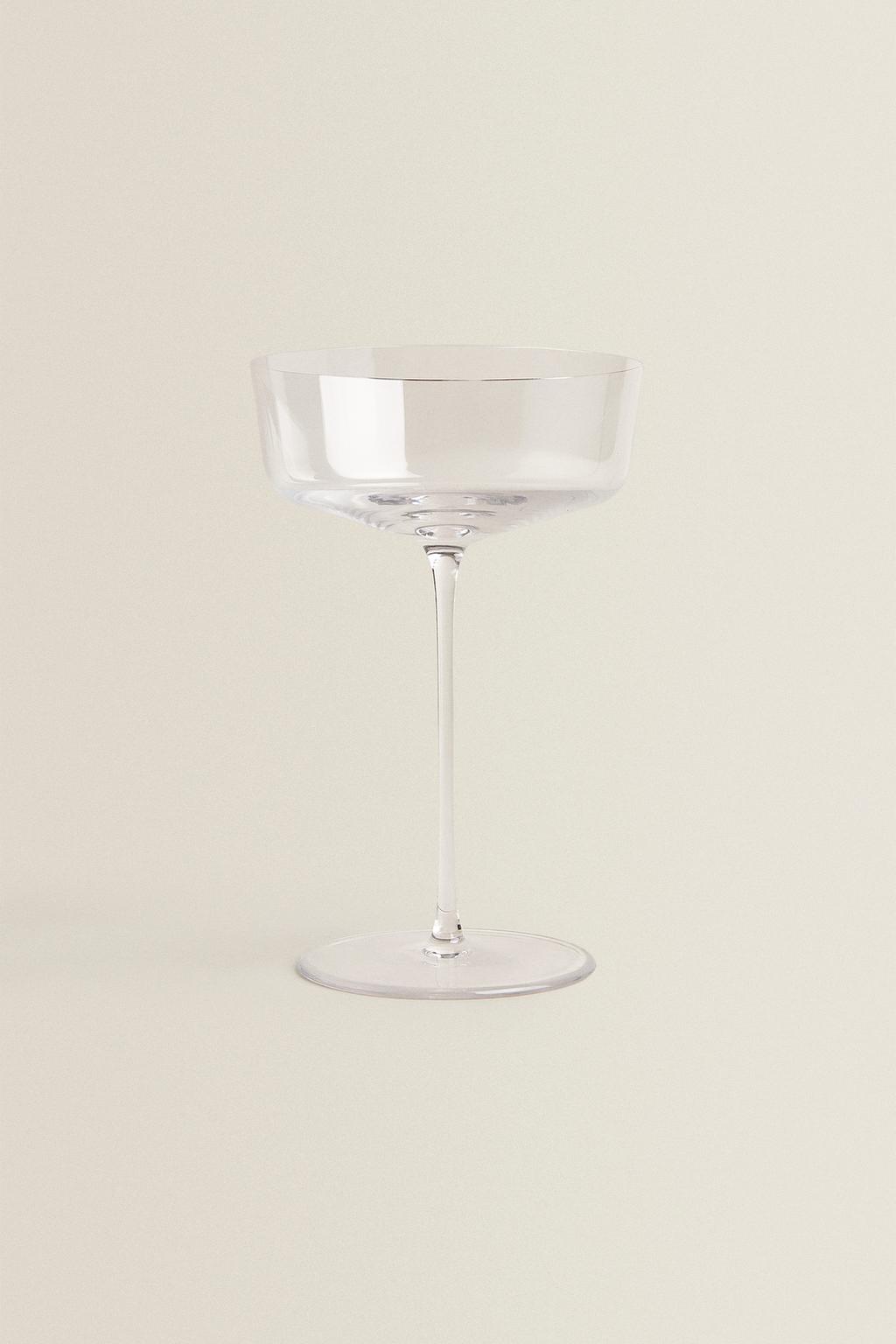 Фужер для игристого вина из душеного кристалла