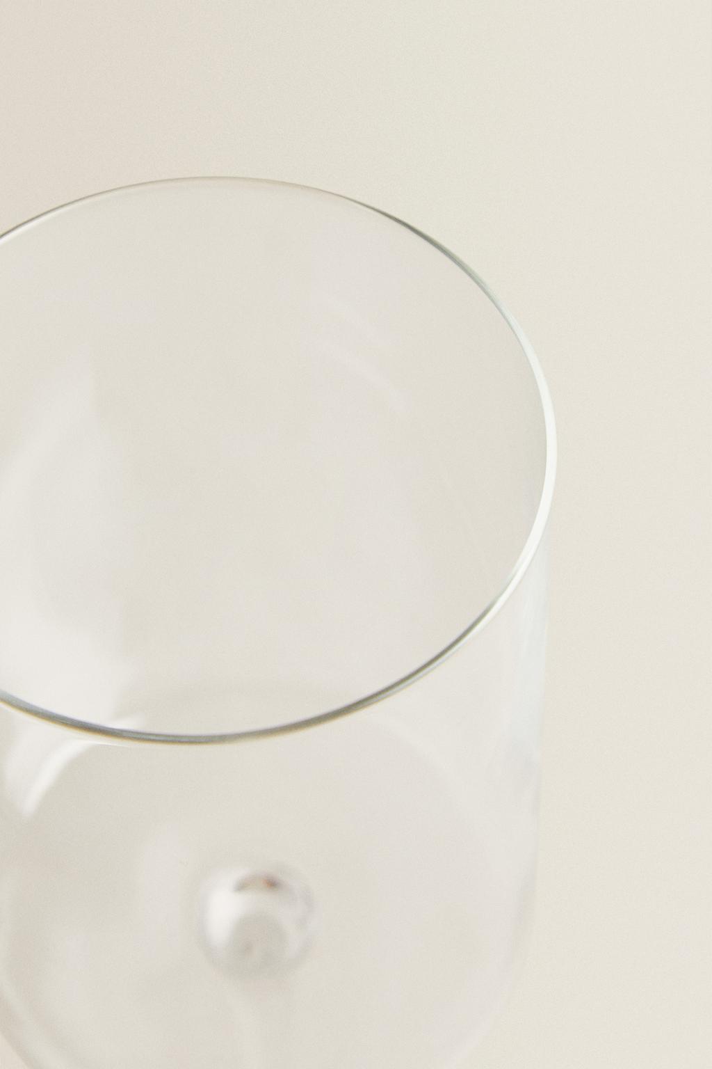 Винный бокал из чистого кристалла