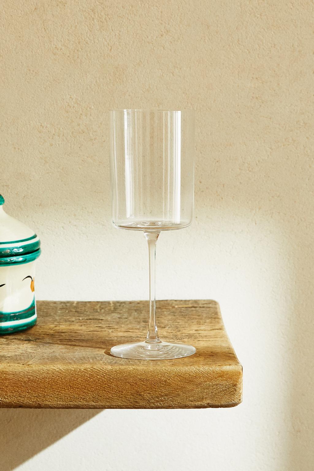 Винный бокал из чистого кристалла